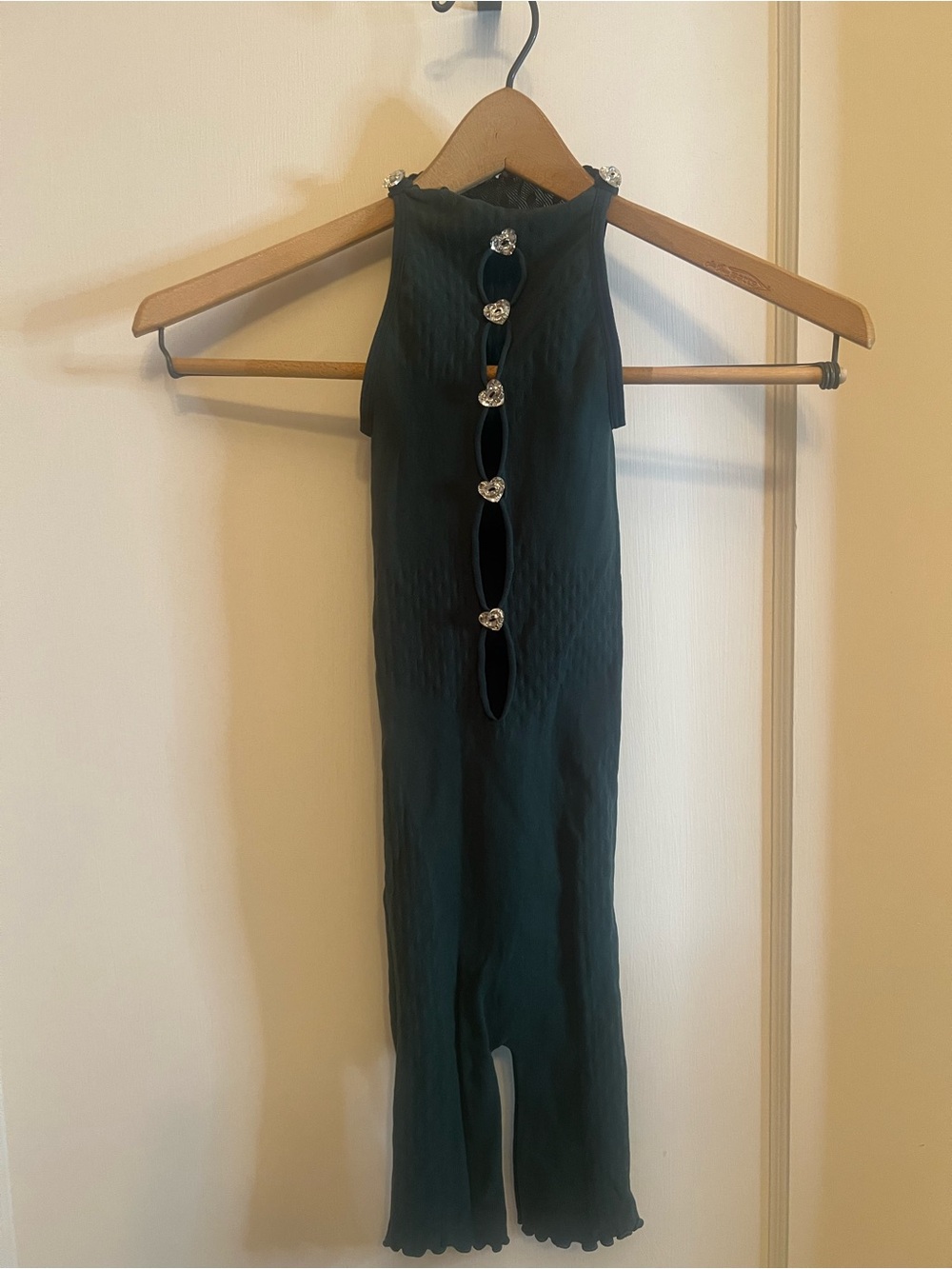 POSTER GIRL The Jetta Jumpsuit- forest Green